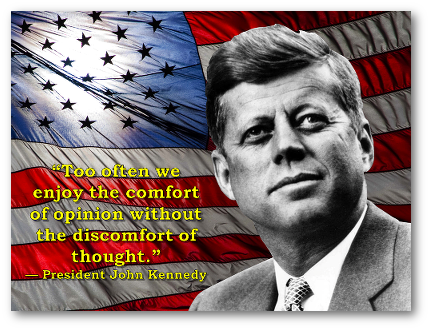 John Kennedy on Opinions